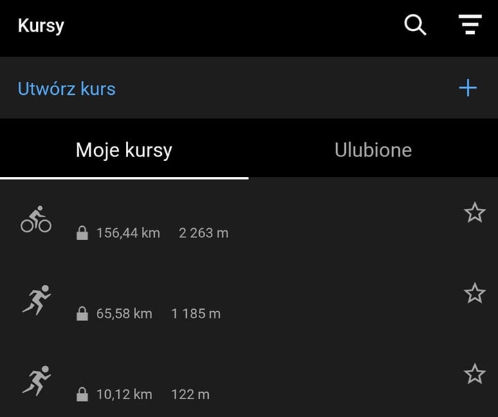 Plik GPX można wgrać na zegarek Garmin przy pomocy aplikacji Garmin Connect. Źródło: własne. - Garmin - dlaczego nie pokazuje mapy w aktywnościach i jak wgrać do niego plik GPX? Odpowiadamy - wiadomość - 2025-05-21