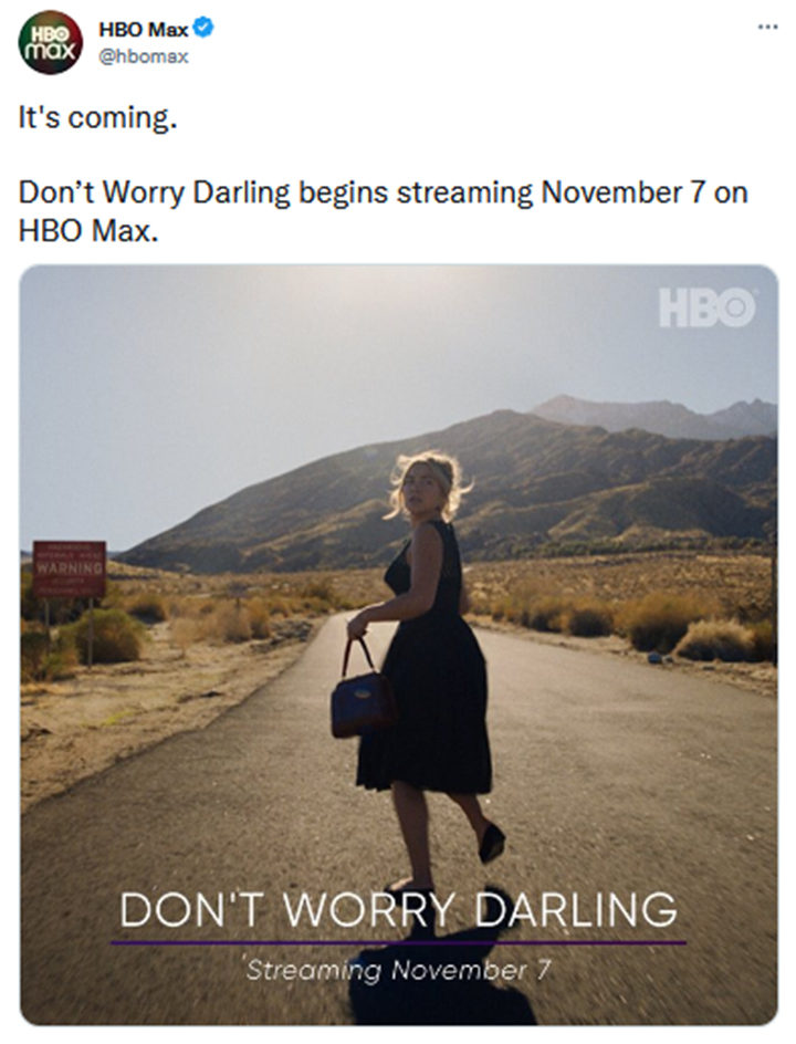 Nie martw się, kochanie niedługo na HBO Max. Znamy datę premiery - ilustracja #1
