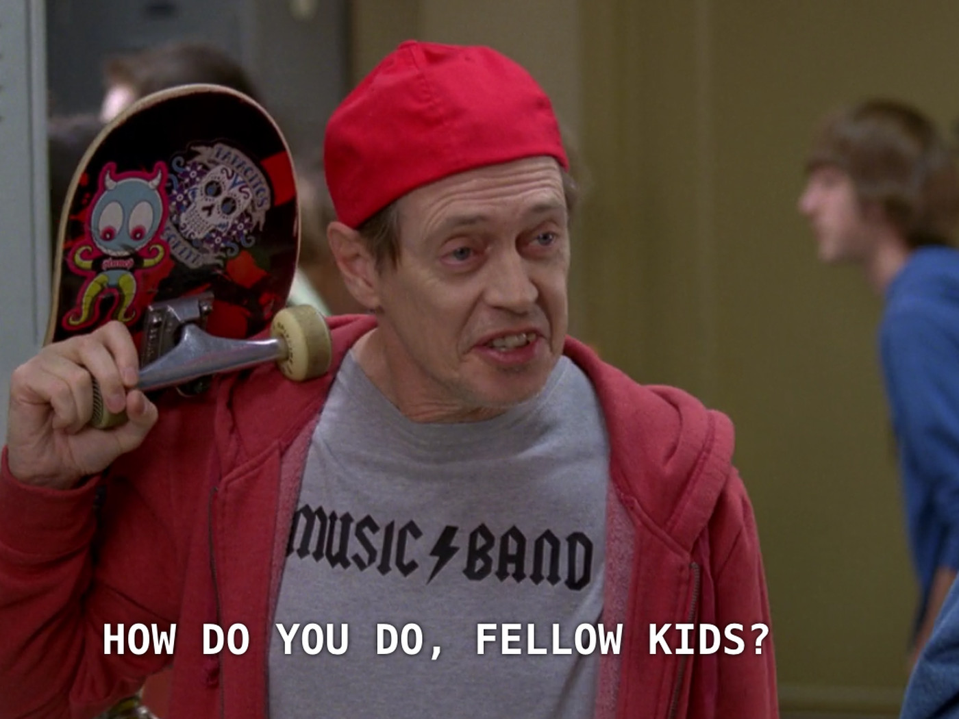 How do you do, fellow kids? Steve Buscemi w Halloween ...