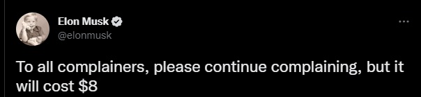 Elon Musk chce pieniędzy od użytkowników Twittera - ilustracja #4
