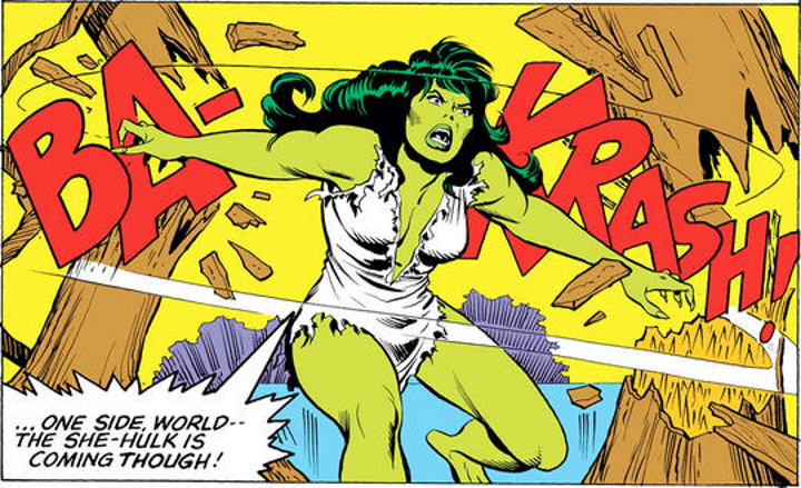 Wygląd She-Hulk; jak ta bohaterka zmieniała się przez lata - ilustracja #1