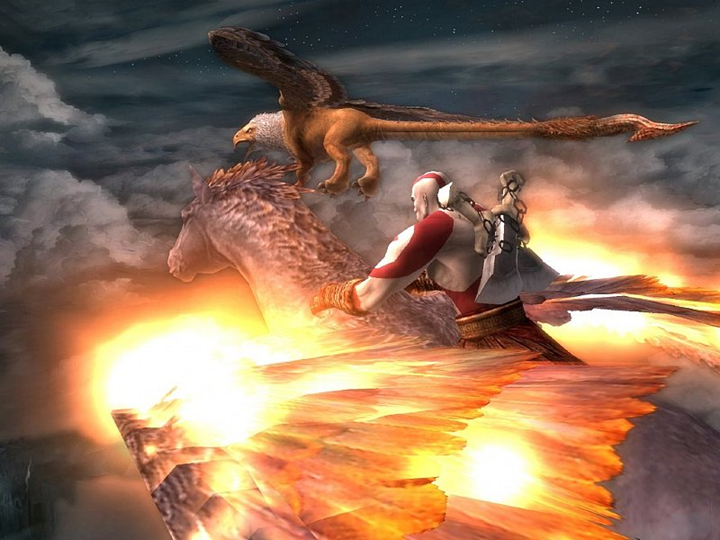 God of War 2. Źródło: Sony Interactive Entertainment. - Twórcy God of War 2 wznieśli się na optymalizacyjne wyżyny. Ta gra to klejnot w koronie PS2 - wiadomość - 2025-08-22