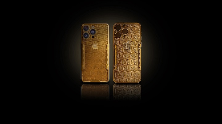 iPhone 15 Pro Max jako tabliczka czekolady wykończona złotem; kosztuje ponad 4 tys. zł - ilustracja #2