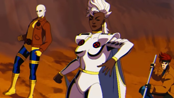 Pierwsza postać od lewej to nowy Morph. Źródło: X-Men ’97, Beau DeMayo, Marvel Animated, 2024