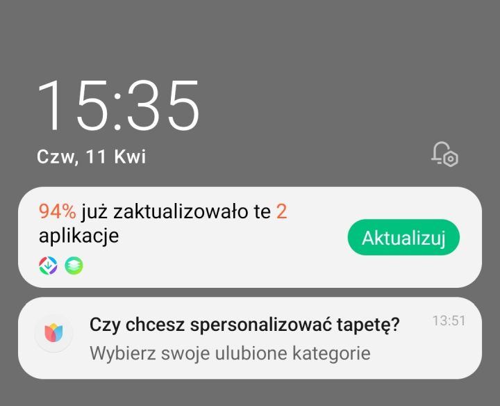 Statystyki, ilu użytkowników już zaktualizowało daną aplikację, są w sumie ciekawe. - Zainstalowałem HyperOS na swoim telefonie i poza jedną funkcją nie widzę większej różnicy - wiadomość - 2024-04-12