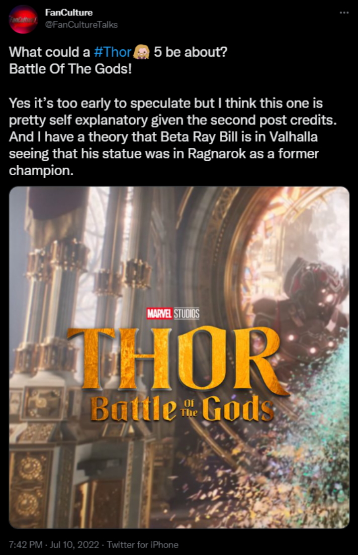 Thor 5 według fanów - jak powinien wyglądać następny film Marvela? - ilustracja #2