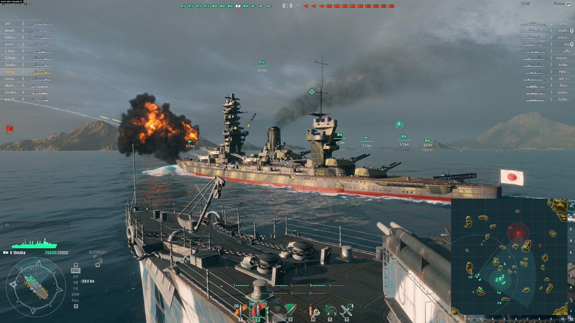 Recenzja Gry World Of Warships Wrogie Okrety W Zasiegu Dzial Gryonline Pl