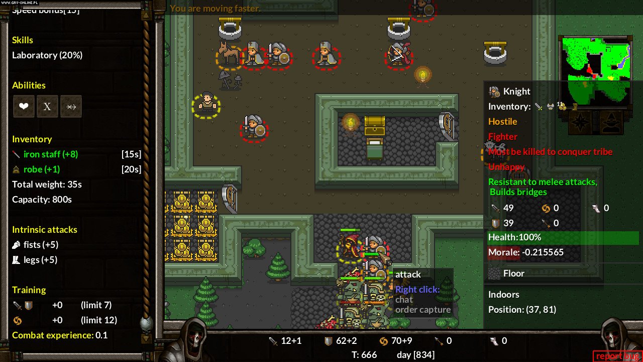 Galeria screenów z gry KeeperRL, PC