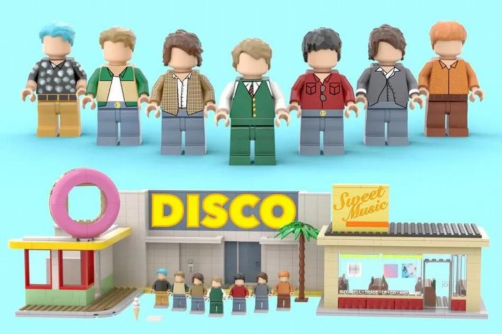 LEGO idzie w K-pop, nadchodzi zestaw BTS Dynamite - ilustracja #1