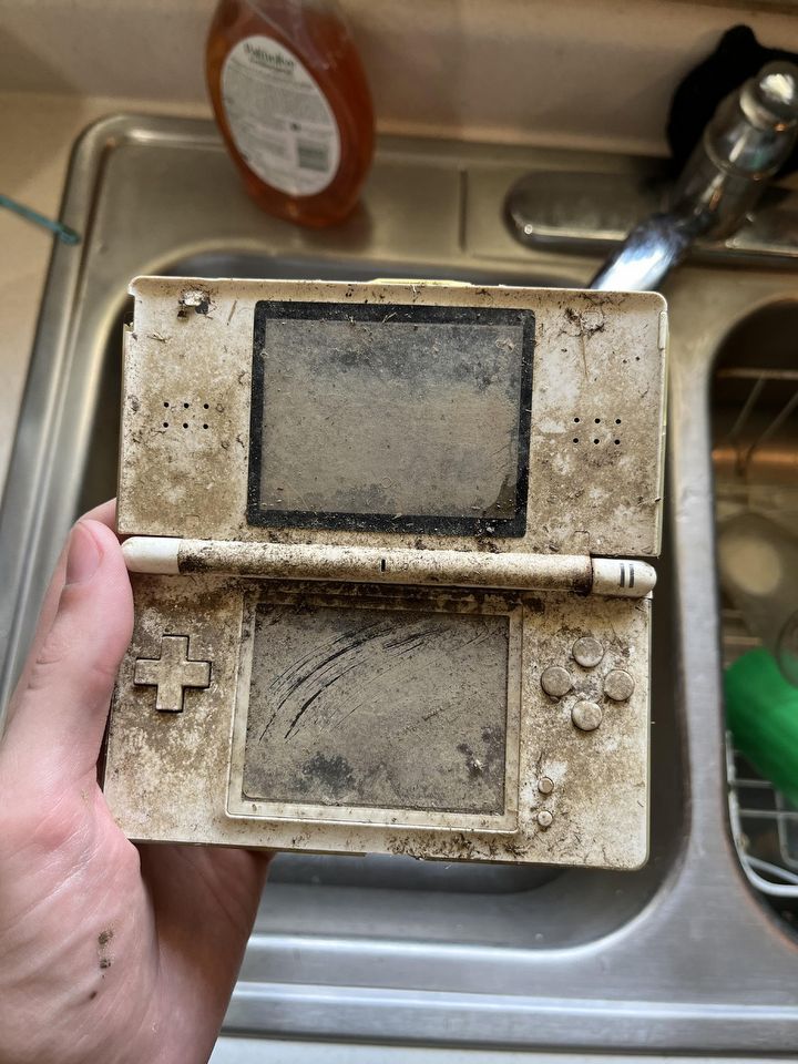 Gracz myślał, że jego Nintendo DS Lite zostało skradzione; 16 lat później znalazł je w swojej piaskownicy - ilustracja #1