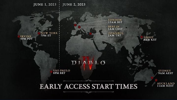 Diablo 4 - godzina startu wczesnego dostępu w Polsce [Aktualizacja] - ilustracja #1