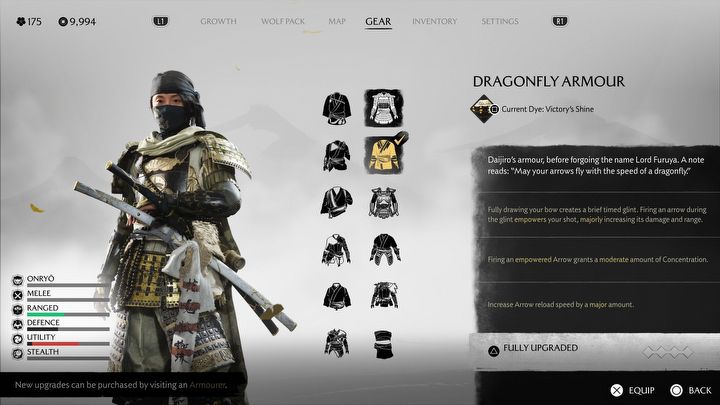 4 - Ghost of Yotei: Wszystkie zbroje - Ghost of Yotei - poradnik do gry