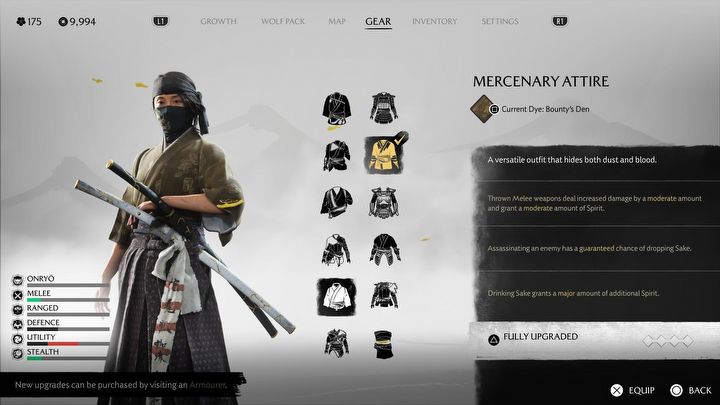 10 - Ghost of Yotei: Wszystkie zbroje - Ghost of Yotei - poradnik do gry