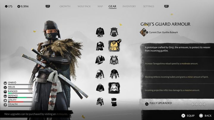 11 - Ghost of Yotei: Wszystkie zbroje - Ghost of Yotei - poradnik do gry