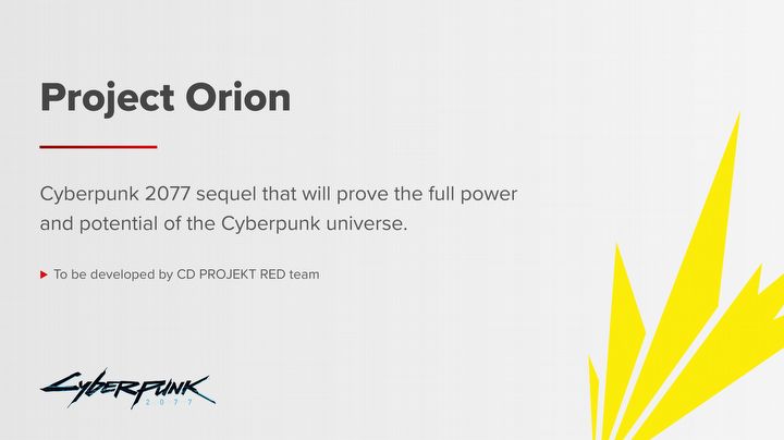 Kontynuacja Cyberpunk 2077 już oficjalnie - to Project Orion - ilustracja #1