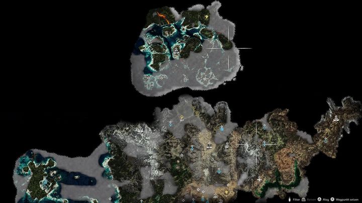 Tak wielka jest mapa z DLC Burning Shores, porównanie z Horizon Forbidden West - ilustracja #2