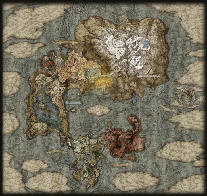 Ta ręcznie rysowana mapa z Elden Ring wygląda lepiej od tej z gry - ilustracja #2
