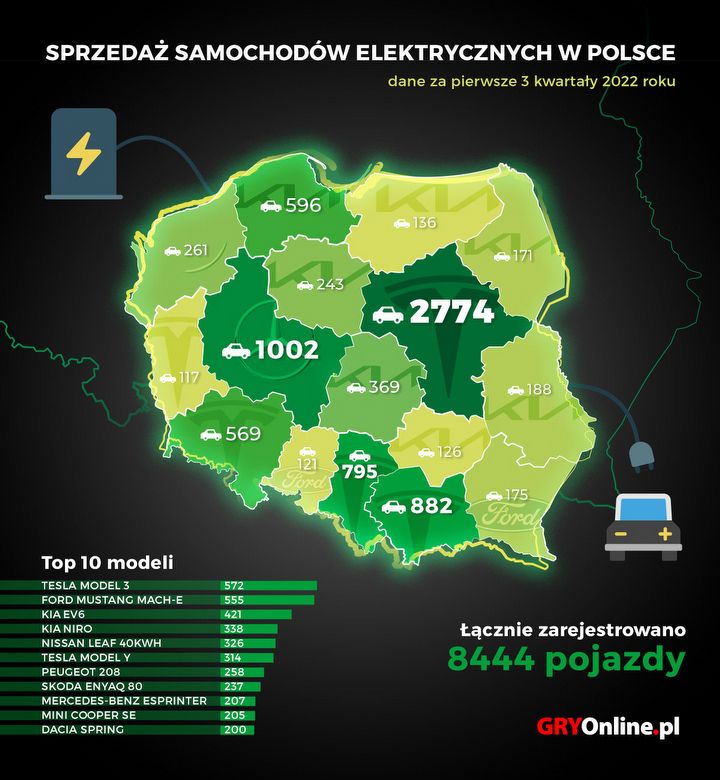 Sprawdziliśmy, jakie samochody elektryczne kupują Polacy, oto liderzy - ilustracja #1