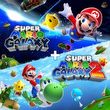 game Super Mario Galaxy + Super Mario Galaxy 2