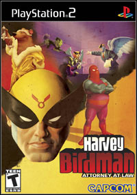 Okładka Harvey Birdman Attorney At Law (PS2)