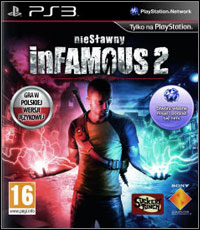 inFamous 2 Game Box