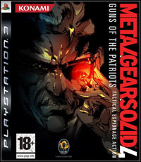 Metal Gear Solid 4: Guns of the Patriots Game Box