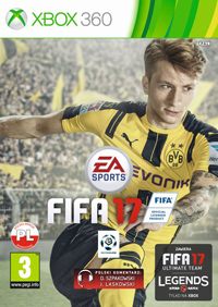 Okładka FIFA 17 (X360)