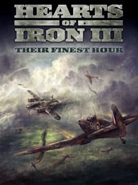 Hearts of Iron III: Their Finest Hour Game Box