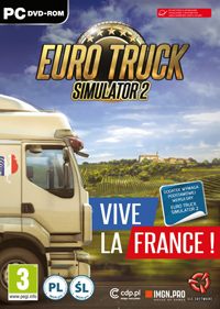 Euro Truck Simulator 2: Vive la France! Game Box