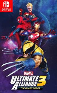 Marvel Ultimate Alliance 3: The Black Order Game Box