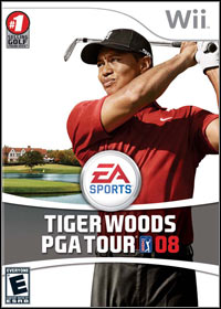 Okładka Tiger Woods PGA Tour 08 (Wii)