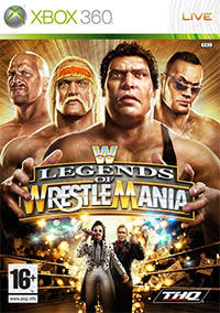 Okładka WWE Legends of WrestleMania (X360)