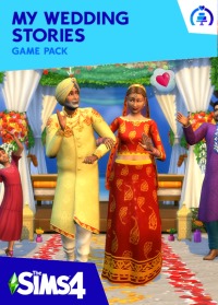 The Sims 4: My Wedding Stories Game Box