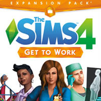 The Sims 4: Get to Work Game Box