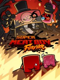 Super Meat Boy Forever Game Box
