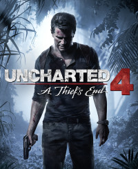 Uncharted 4: A Thief's End Game Box