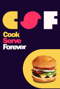 Cook Serve Forever Game Box