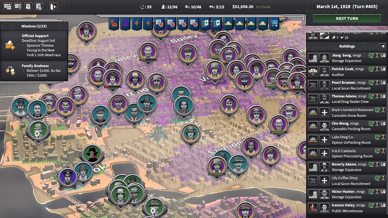 City of Gangsters mod The After Prohibition v.1.3.9.4