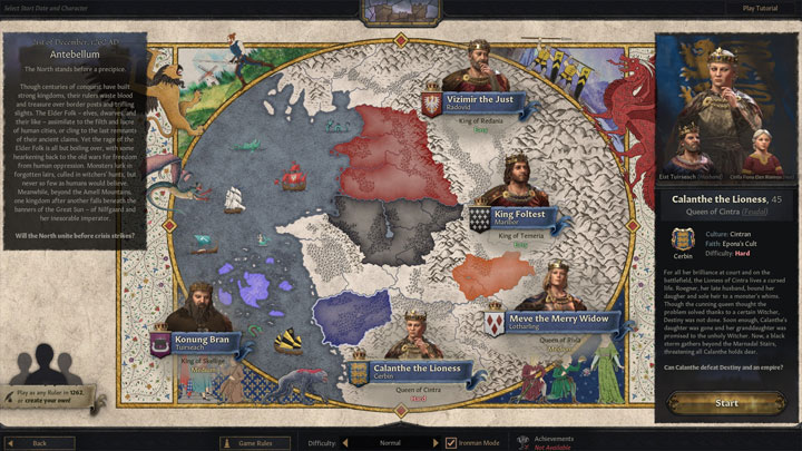 Crusader Kings III mod The Witcher's Realms v.0.1.3