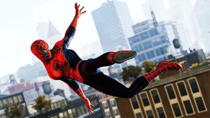 Marvel's Spider-Man Remastered mod Spectacular Raimi Suit v.1