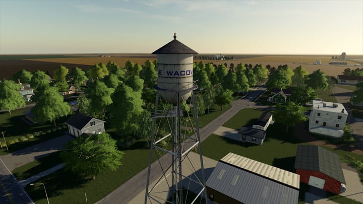 Farming Simulator 19 mod Nebraska Lands USA 2019 4x (New Map)