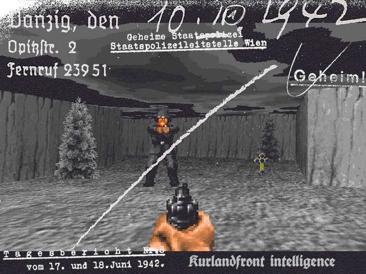 Wolfenstein 3D mod Kurlandfront v.1.1