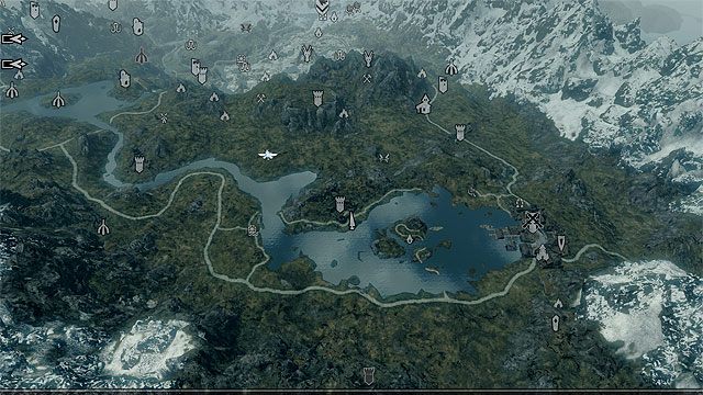 The Elder Scrolls V: Skyrim mod A Quality World Map v.8.4