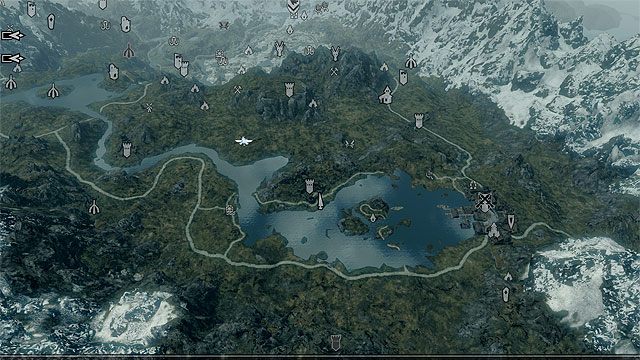 Image result for skyrim map