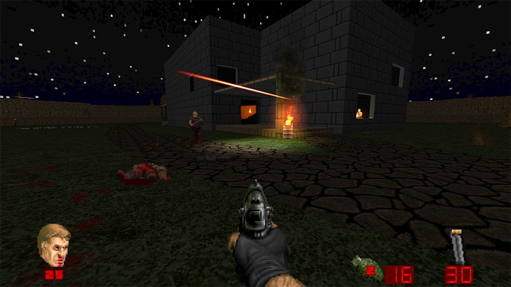 Doom II: Hell on Earth mod The House That Sits in the Center