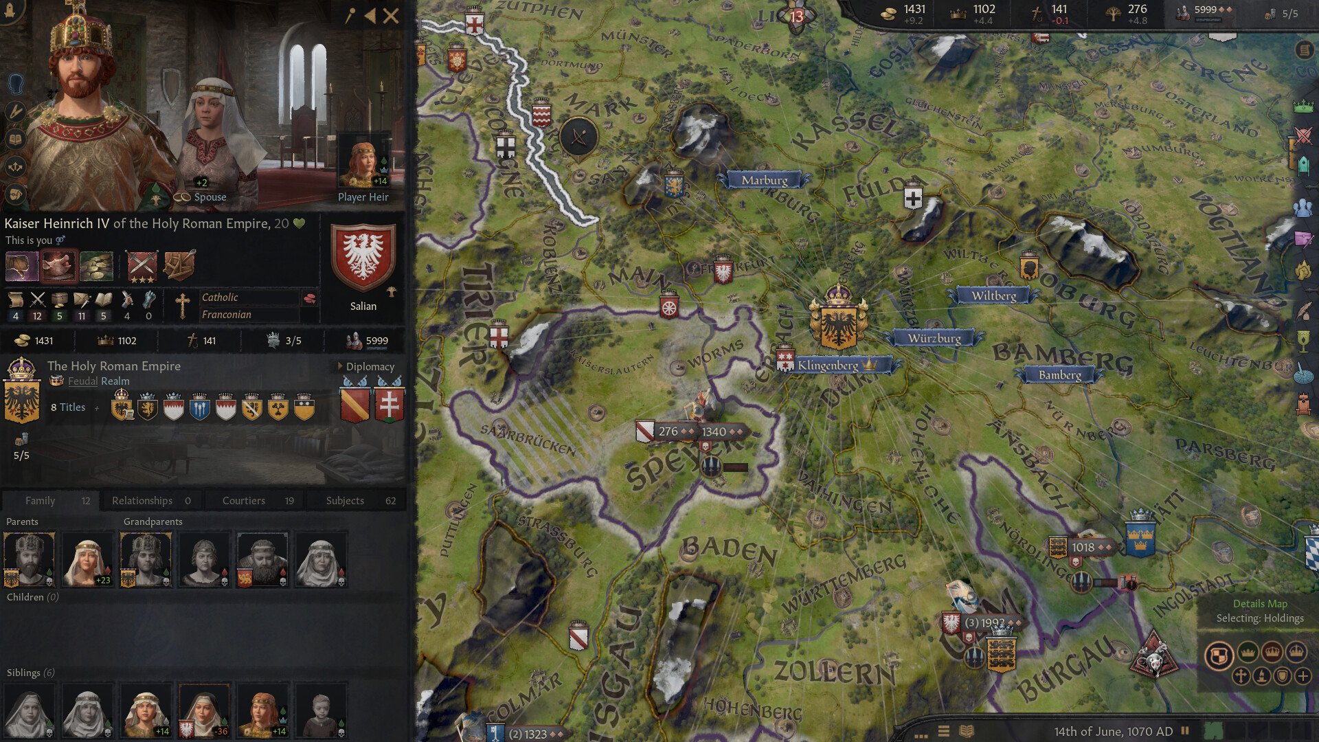 Crusader Kings III trainer Trainer v1.0-v1.18+ Plus 23