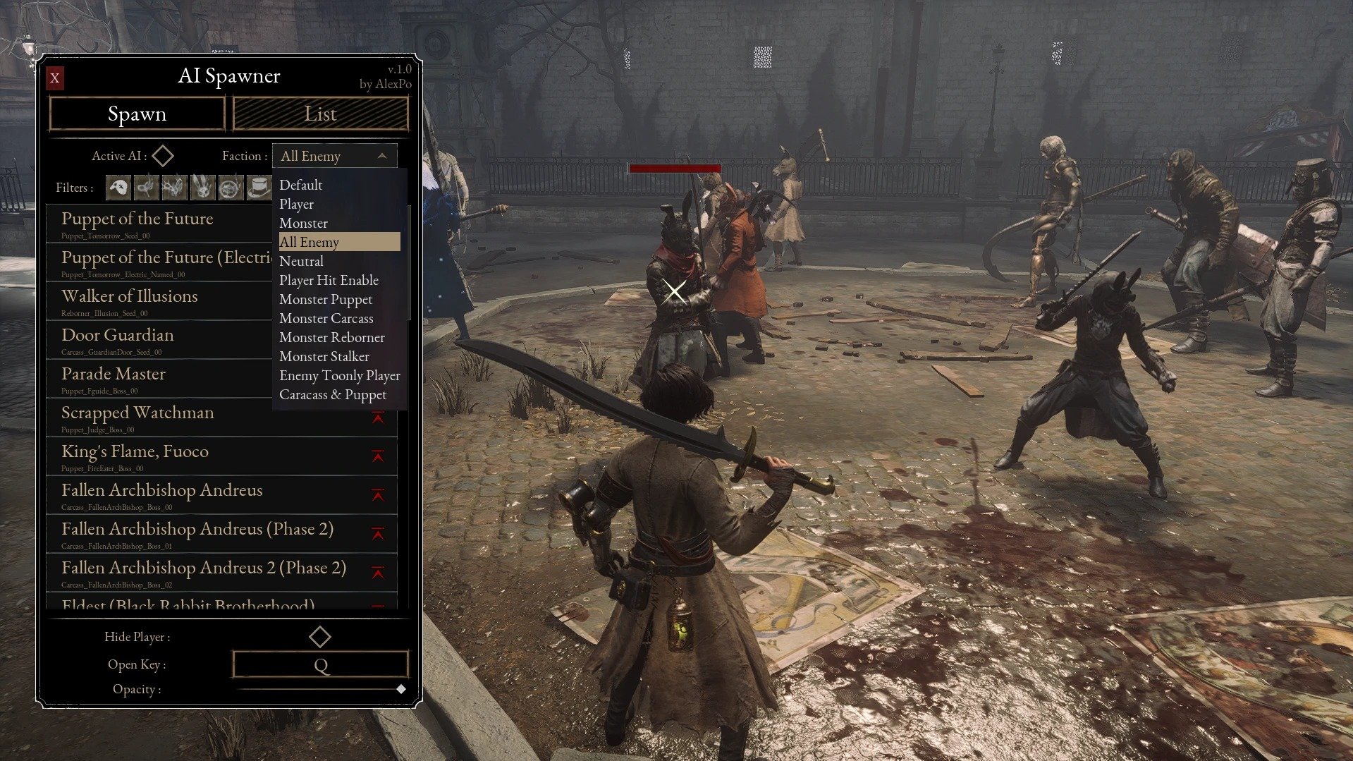 Lies of P mod AI Spawner  v.1.0