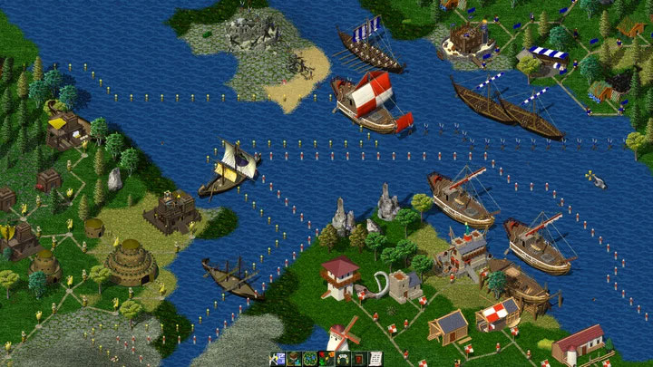 The Settlers II gra Widelands v.2.1