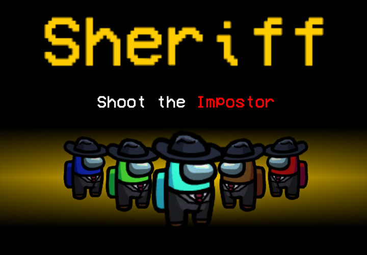 Among Us mod Sheriff Mod v.1.24