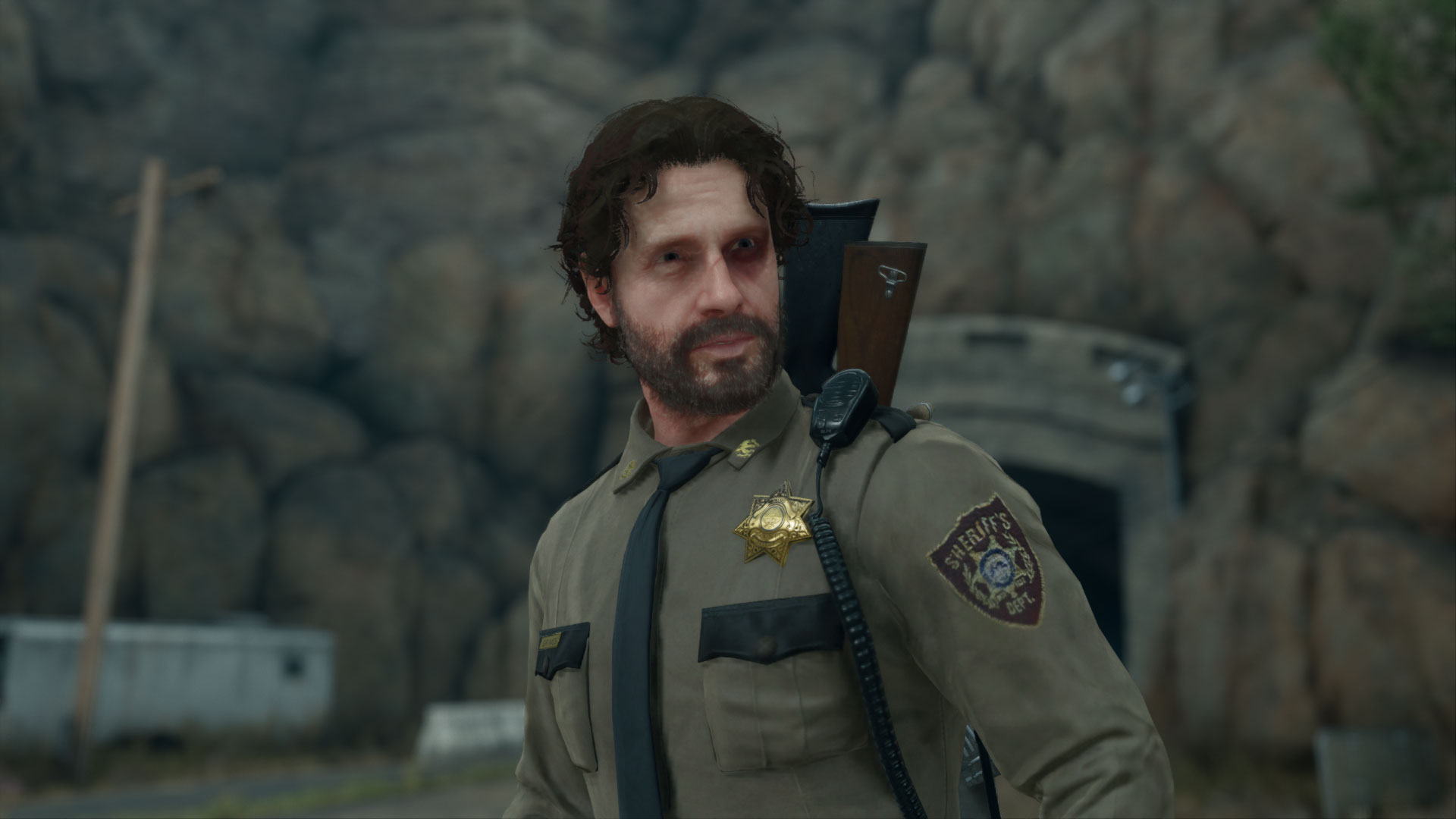 Days Gone mod Play as Rick Grimes from The Walking Dead v.1.0